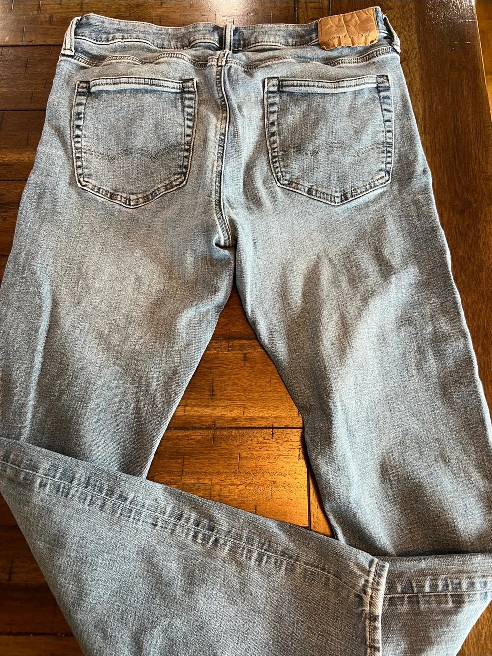 American Eagle Outfitters Light Blue Slim Straight Jeans
